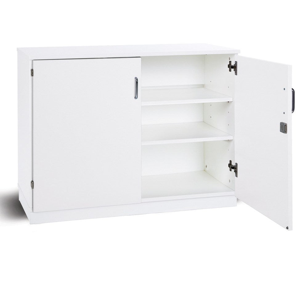 Monarch Static Cupboard with 2 Adjustable Shelves and Lockable Doors - ABC School Supplies