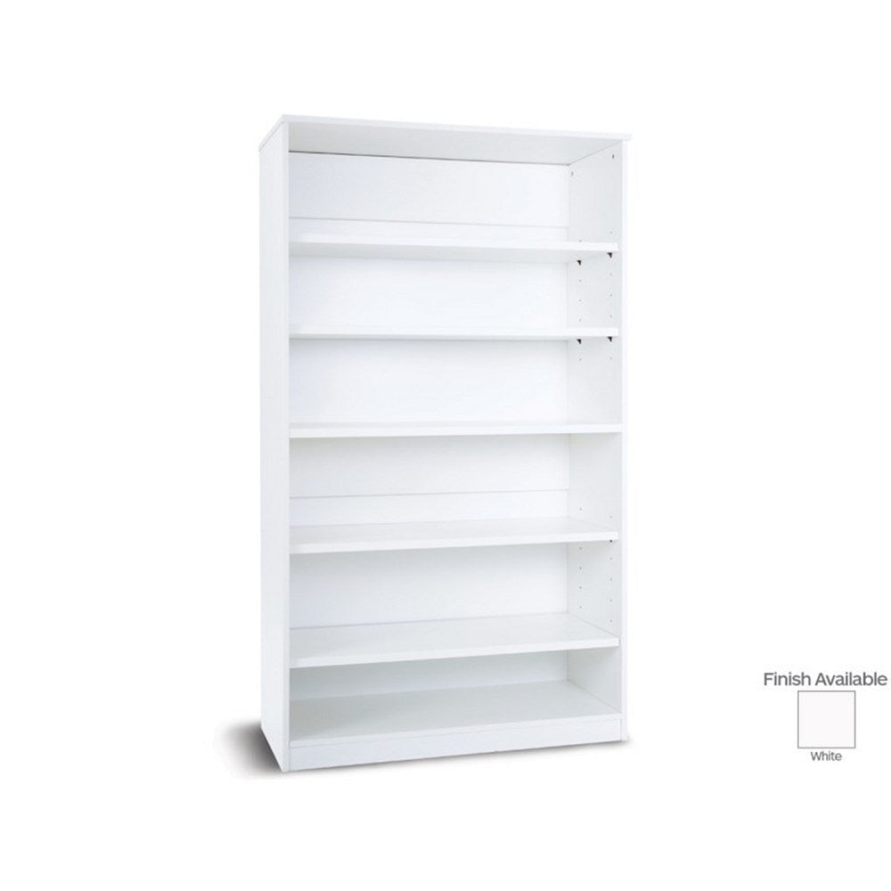 Monarch Static Plinth Bookcase with 1 Fixed and 4 Adjustable Shelves - ABC School Supplies
