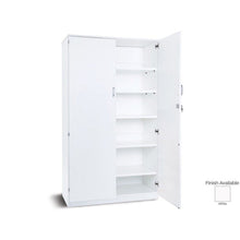 Monarch Static Plinth Cupboard with 1 Fixed and 4 Adjustable Shelves and Lockable Doors - ABC School Supplies