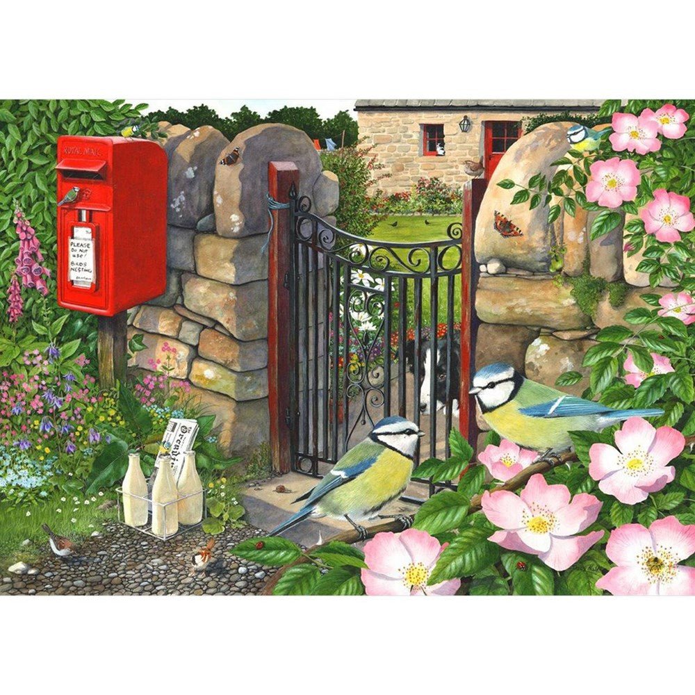 Morning Chat - BIG 500 Piece Jigsaw Puzzle - ABC School Supplies