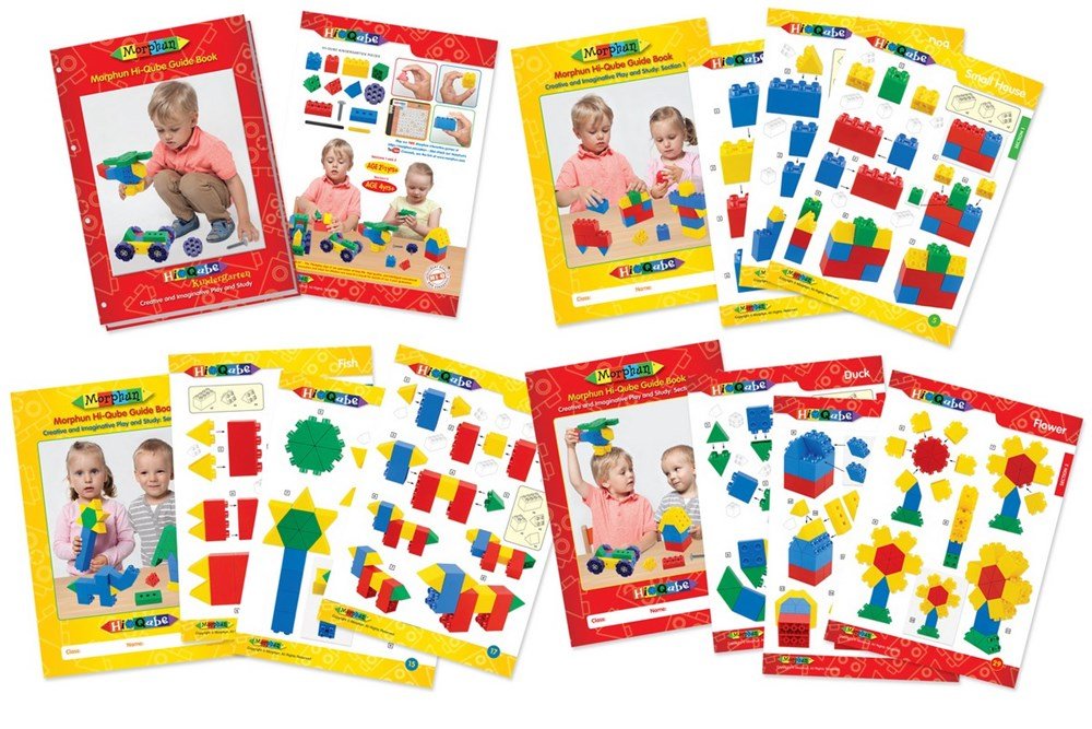 **Morphun Hi - Qube Kindergarten 150 Set - ABC School Supplies