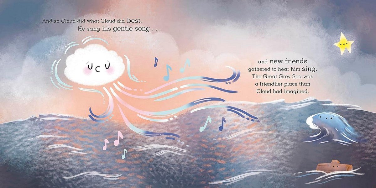 Mountain And Cloud : A Story About Facing Your Worries And Finding Friendship - ABC School Supplies