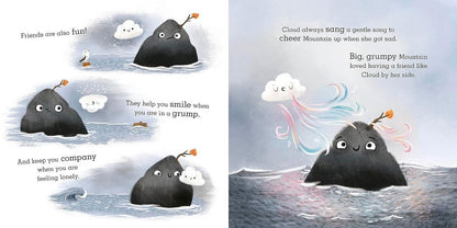 Mountain And Cloud : A Story About Facing Your Worries And Finding Friendship - ABC School Supplies