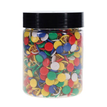 Multicolour Push Pins Tub of 1000 - ABC School Supplies