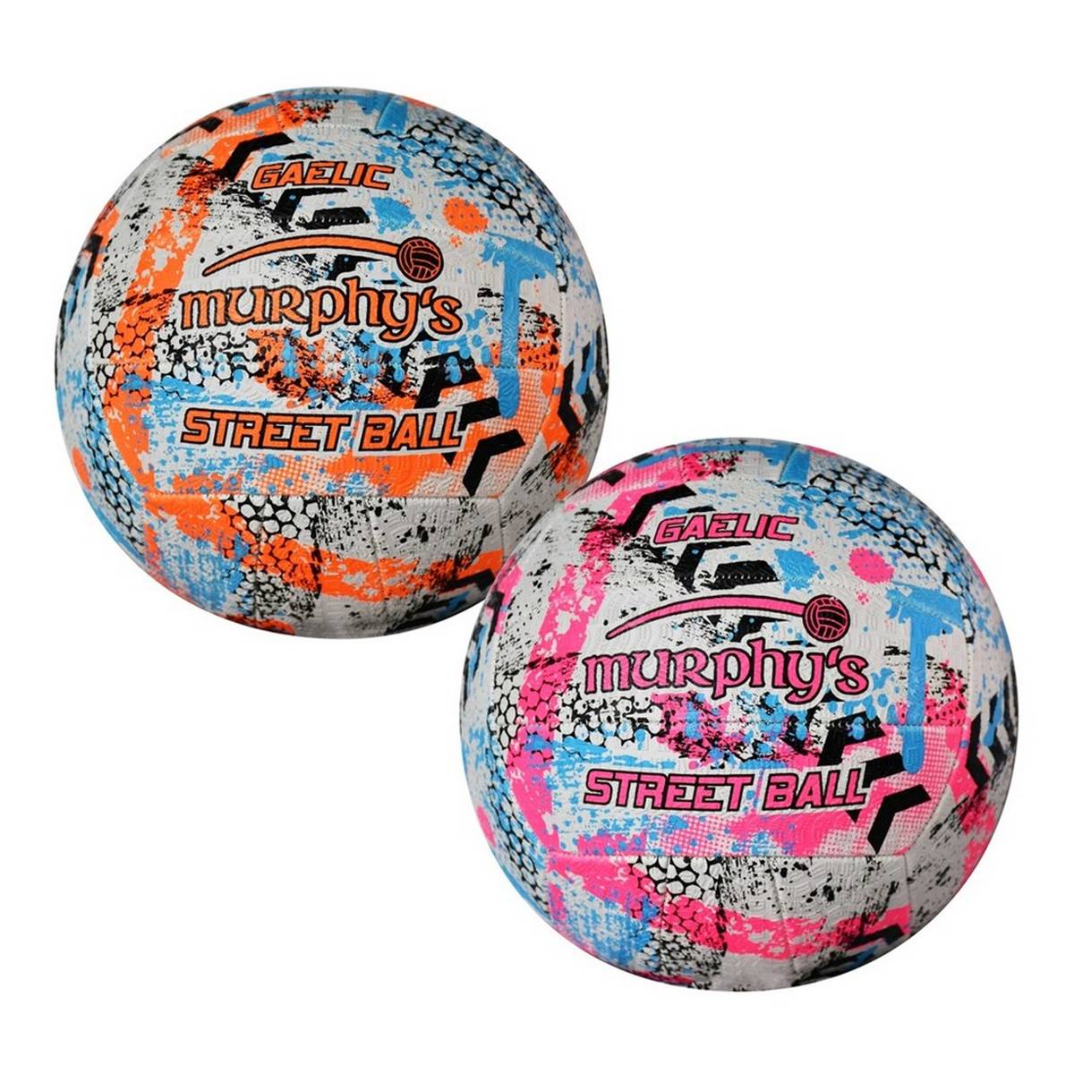 Murphy's Gaelic Street Football Size 5/Trainer White/Pink/Cyan - ABC School Supplies