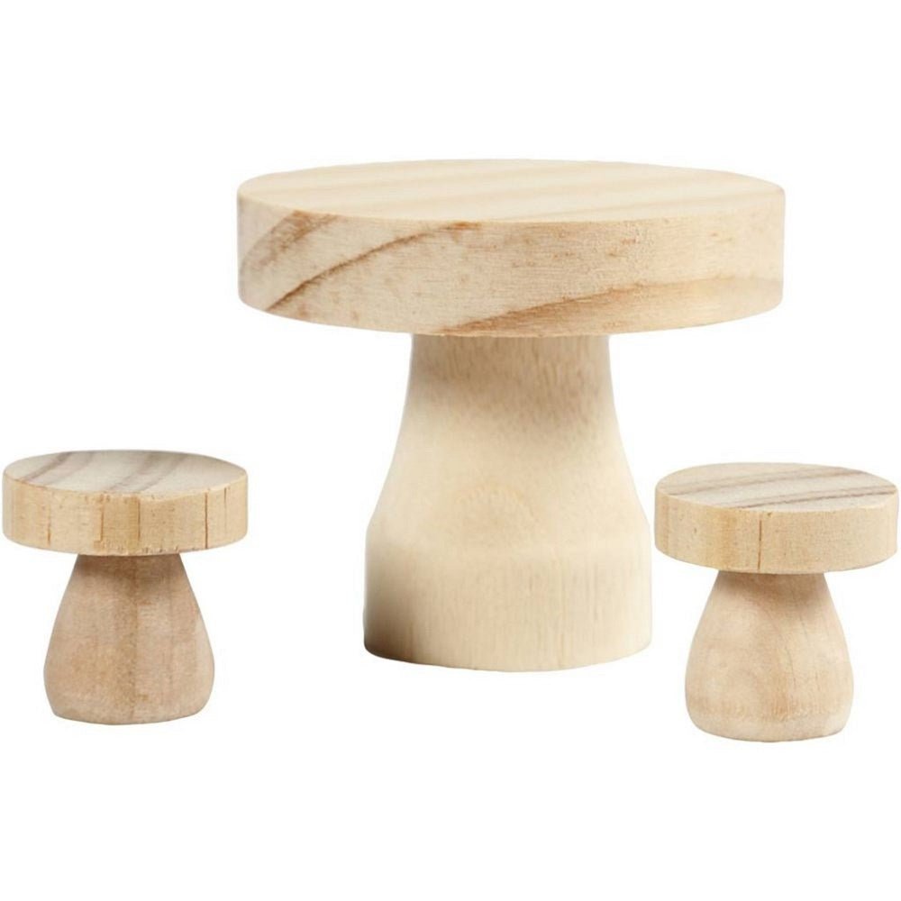 Mushroom Table with Stools - ABC School Supplies