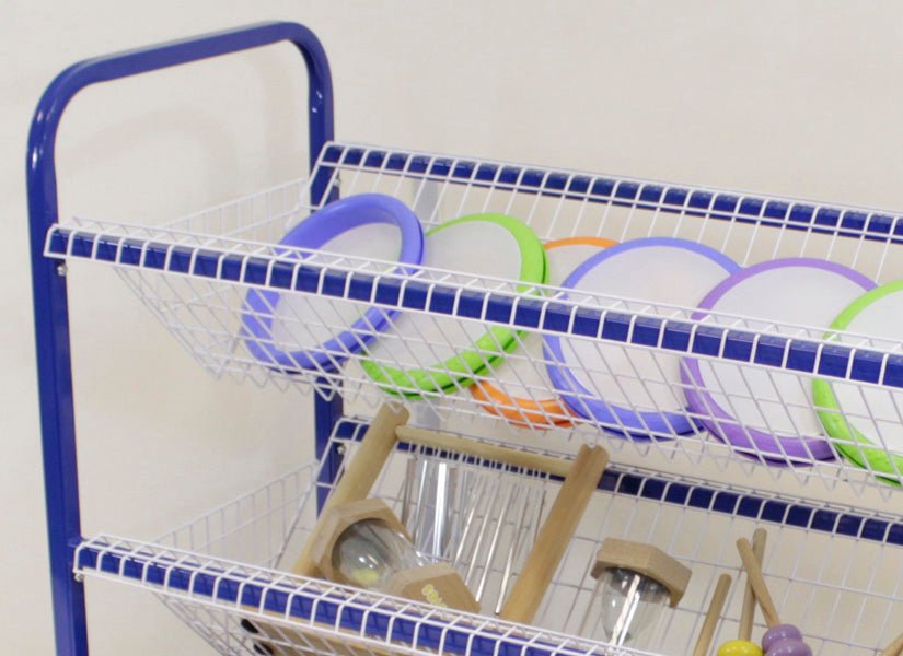 Music Storage Trolley With Gratnell Trays - ABC School Supplies
