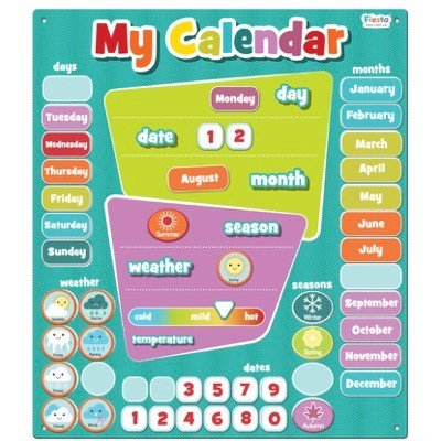 My Calendar Magnetic - ABC School Supplies