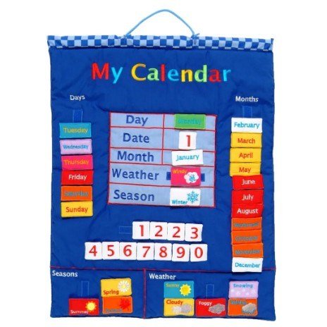 My Calendar Wallhanging - ABC School Supplies