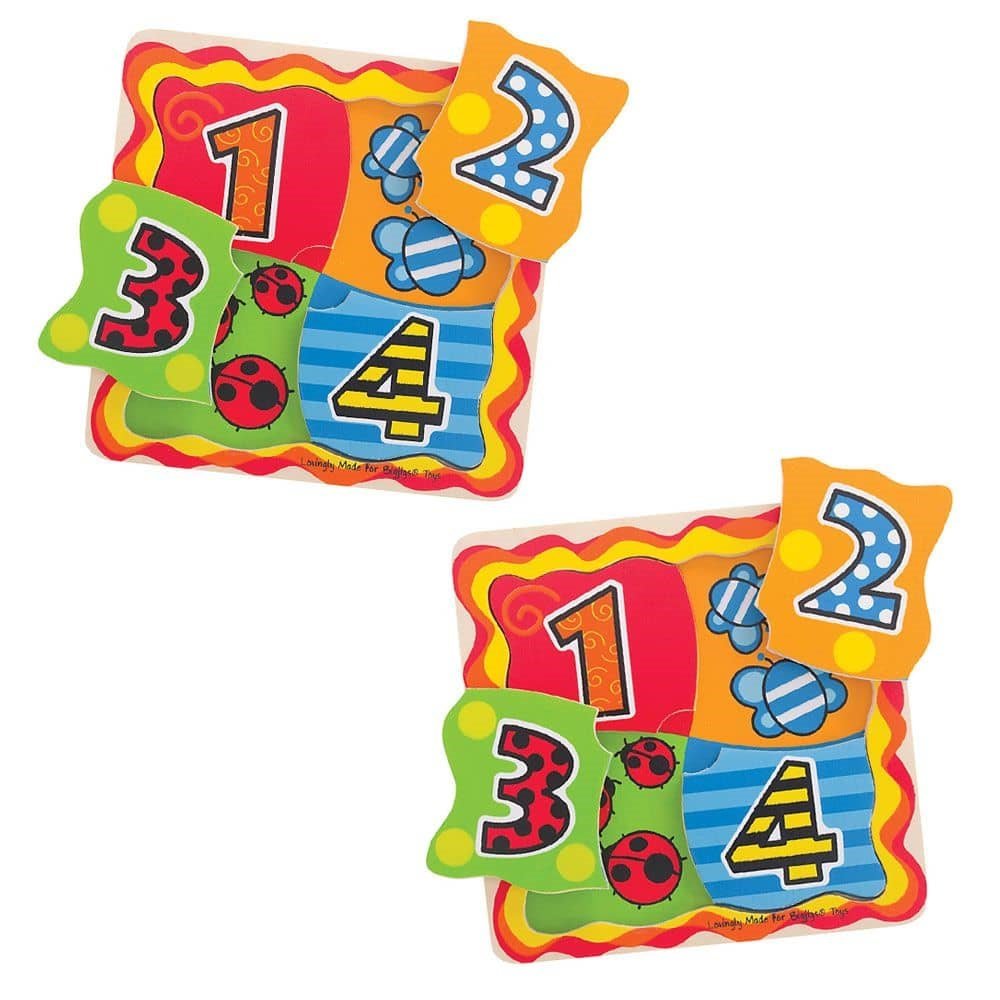 My First Matching Numbers Puzzle (Pack Of 2) - ABC School Supplies