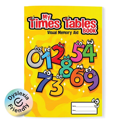My Times Table Book - Visual Memory Aid Book - ABC School Supplies