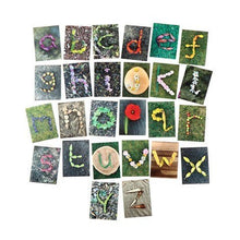 Natural Alphabet Cards Lowercase - ABC School Supplies