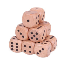 Natural Giant Dice (Pack Of 12) - ABC School Supplies
