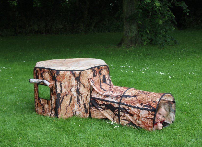 Natural Tree House And Tunnel - ABC School Supplies