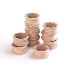 Natural Wooden Napkin Rings - ABC School Supplies