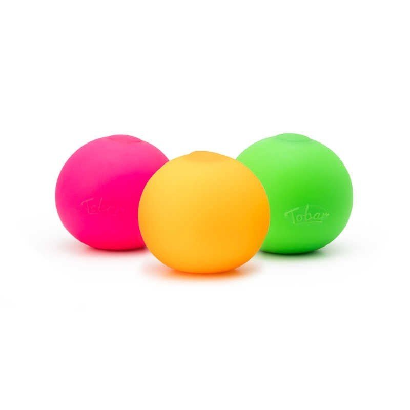 Neon Diddy Squish Balls Pack Of 3 - ABC School Supplies