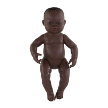 Newborn Baby Doll African Girl 40 Cm - ABC School Supplies