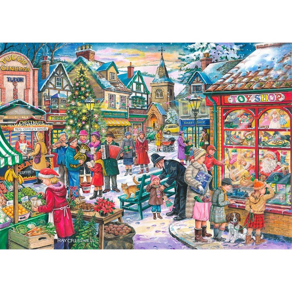 No.10 - Window Shopping - 1000 Piece Jigsaw Puzzle - ABC School Supplies