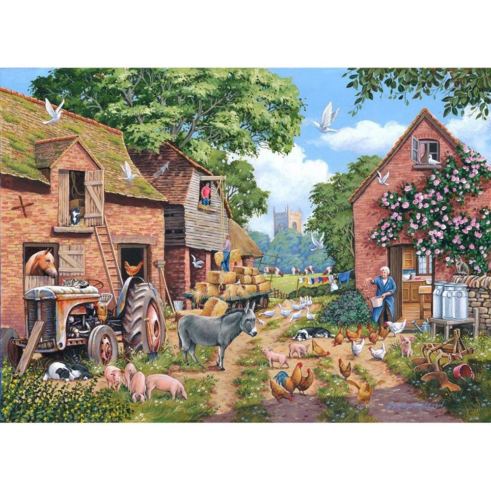 No.24 - Farm Focus - 1000 Piece Jigsaw Puzzle - ABC School Supplies
