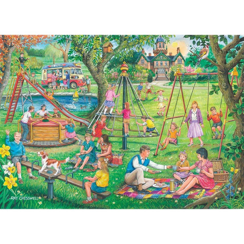 No.8 - Park & Rides - 1000 Piece Jigsaw Puzzle - ABC School Supplies