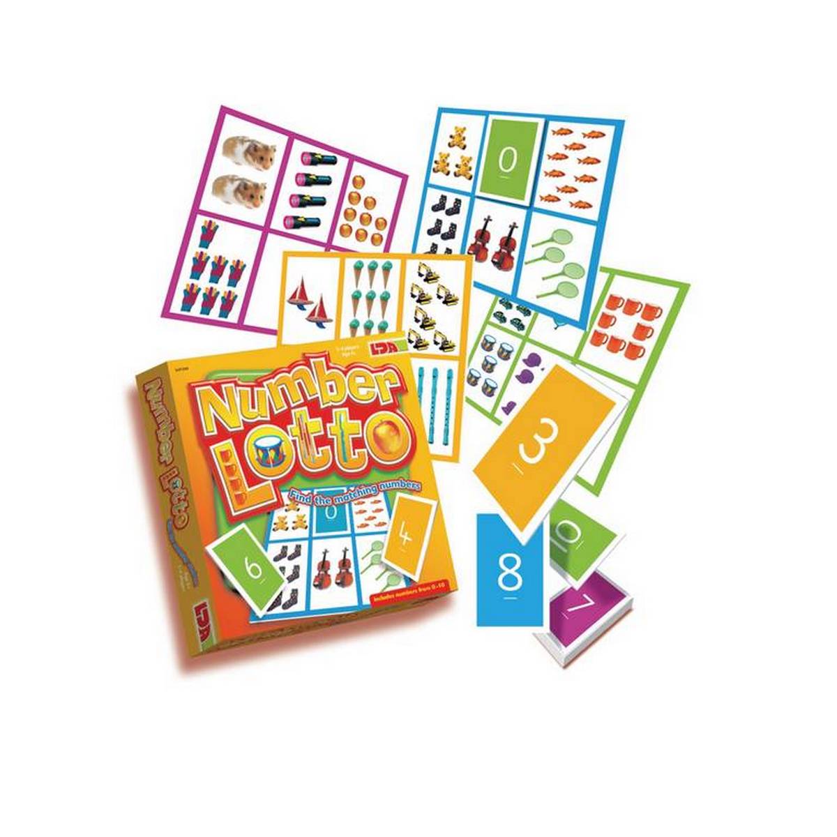 Number Lotto Game - ABC School Supplies