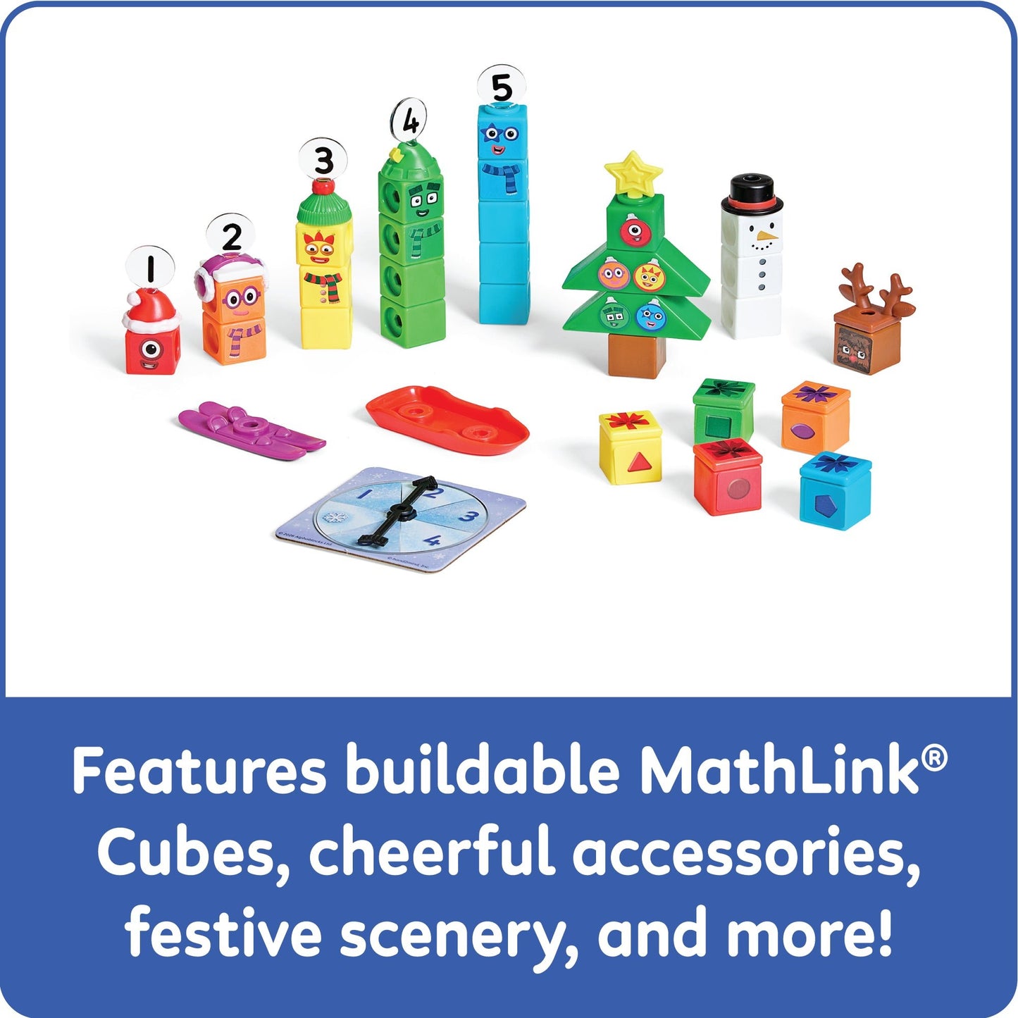 Numberblocks Mathlink Advent Calendar - ABC School Supplies