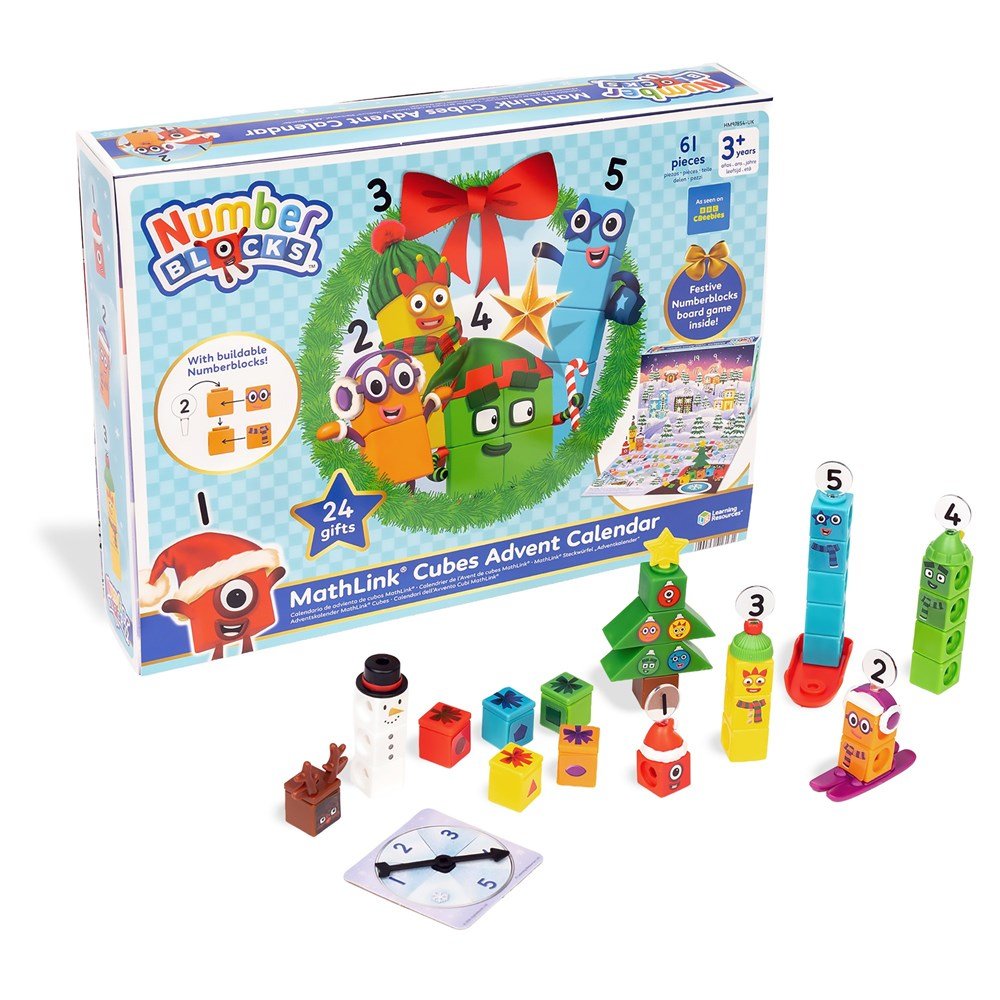 Numberblocks Mathlink Advent Calendar - ABC School Supplies