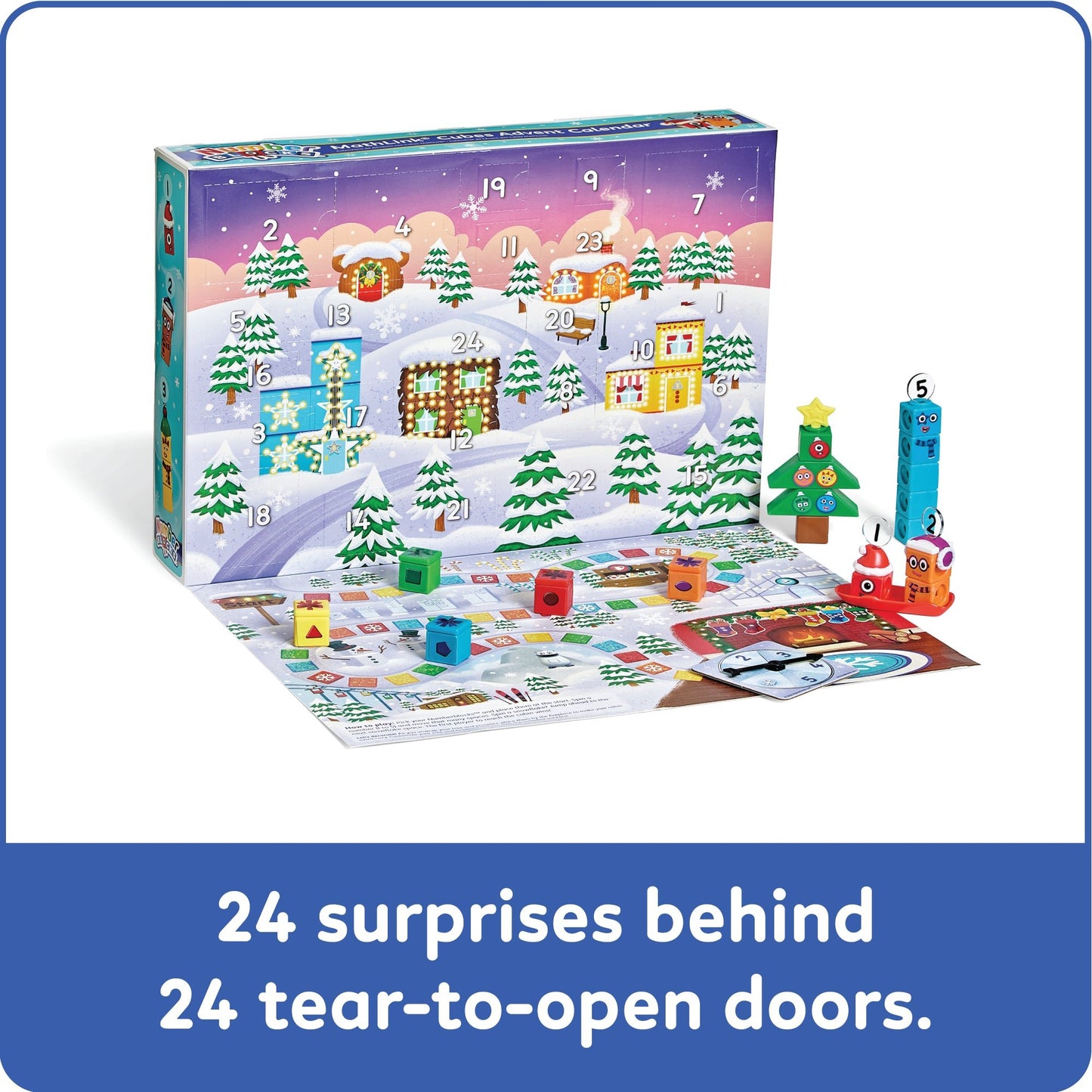 Numberblocks Mathlink Advent Calendar - ABC School Supplies