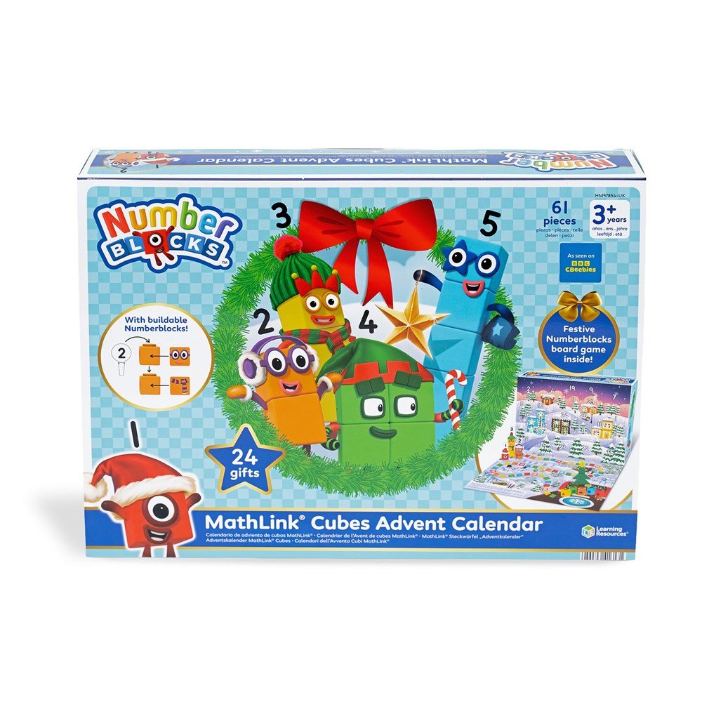 Numberblocks Mathlink Advent Calendar - ABC School Supplies