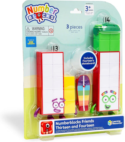 Numberblocks™ Thirteen and Fourteen Figure Pack - ABC School Supplies