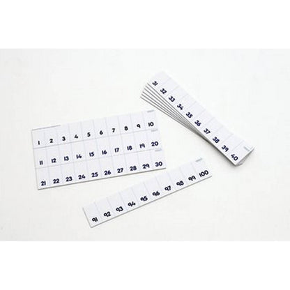 Numicon: Card 1 - 100 Number Track - ABC School Supplies