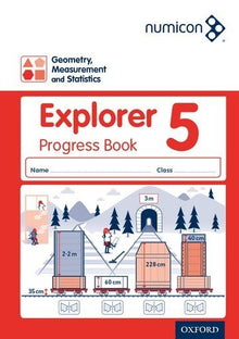 Numicon: Geometry Measurement And Statistics 5 Explorer Progress Book - ABC School Supplies