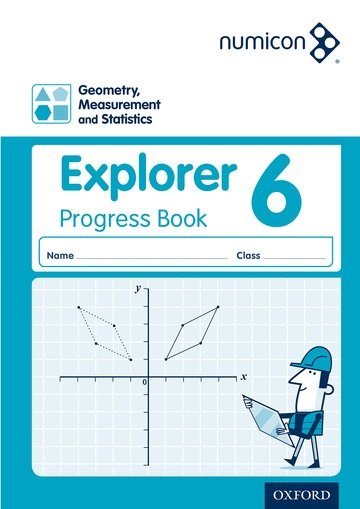 Numicon: Geometry, Measurement And Statistics 6 Explorer Progress Book - ABC School Supplies