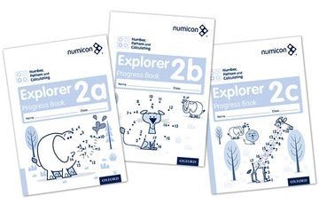 Numicon: Number, Pattern And Calculating 2 Explorer Progress Books Abc (Mixed Pack) - ABC School Supplies