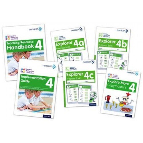 Numicon: Number, Pattern And Calculating 4 Easy Buy Pack - ABC School Supplies