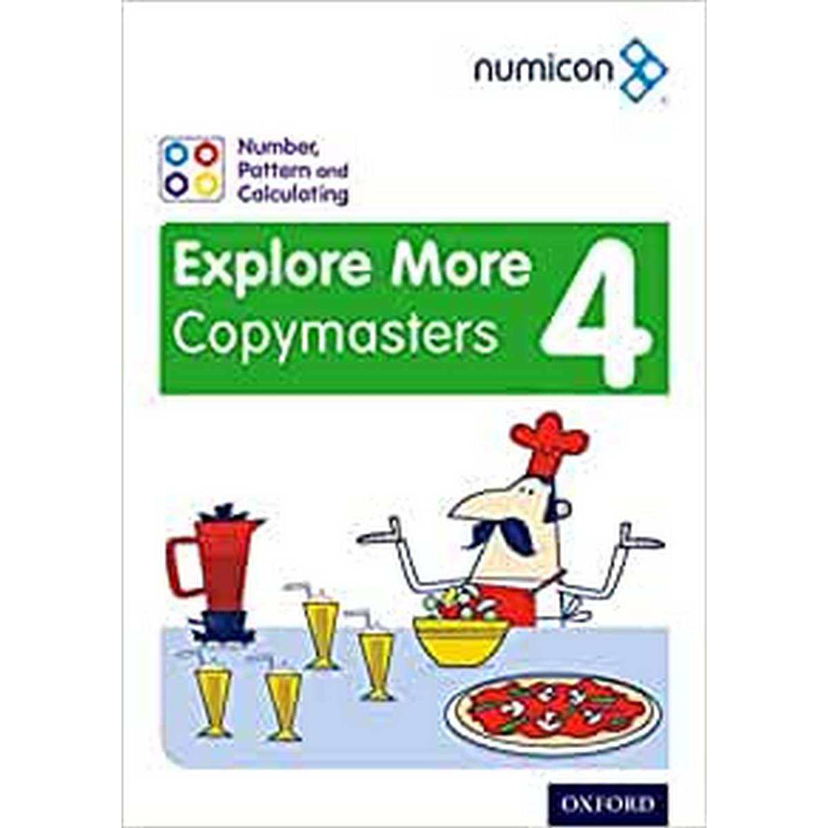 Numicon: Number, Pattern And Calculating 4 Explore More Copymasters - ABC School Supplies