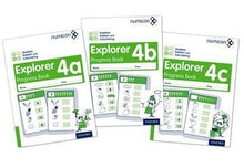 Numicon: Number, Pattern And Calculating 4 Explorer Progress Books Abc (Mixed Pack) - ABC School Supplies