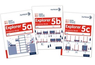 Numicon: Number, Pattern And Calculating 5 Explorer Progress Books Abc (Mixed Pack) - ABC School Supplies
