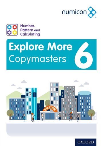 Numicon: Number, Pattern And Calculating 6 Explore More Copymasters - ABC School Supplies
