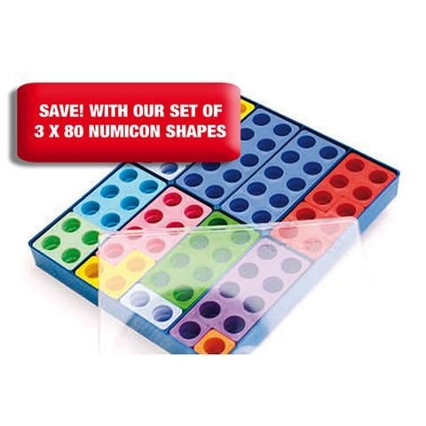 Numicon Shapes Box Of 80 (Set Of 3) - ABC School Supplies