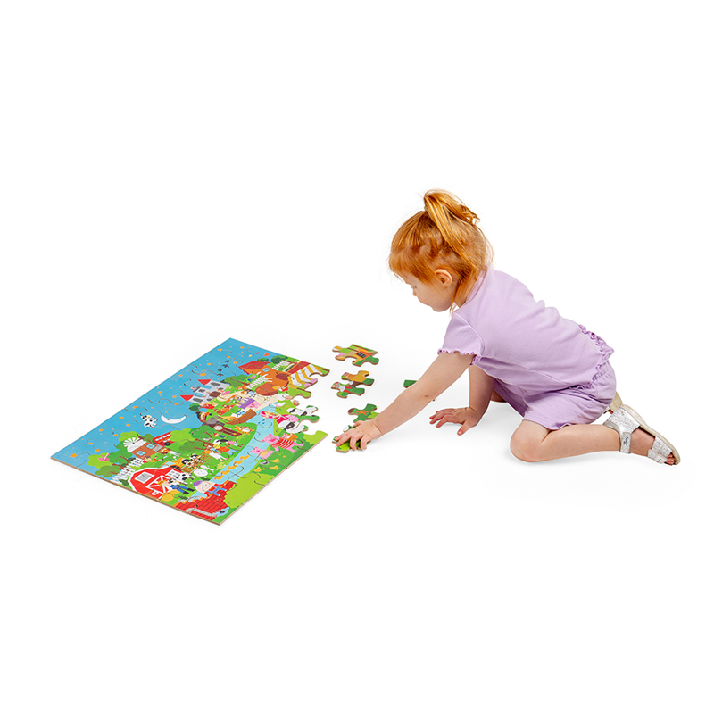 Nursery Rhyme Floor Puzzle 48Pc - ABC School Supplies