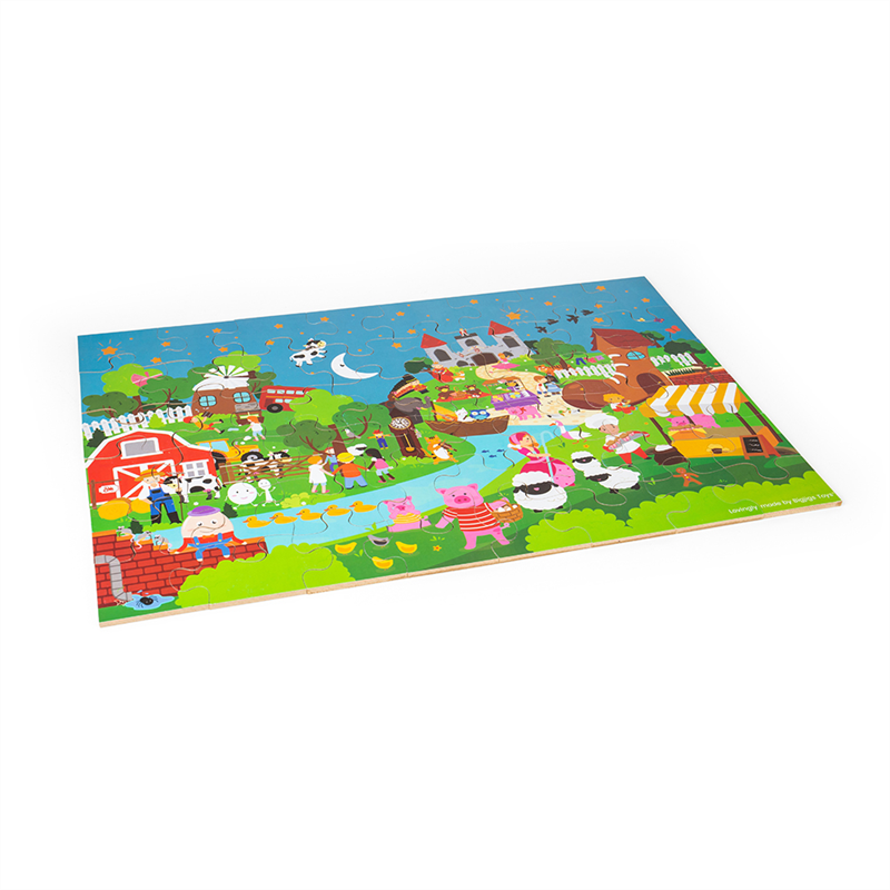 Nursery Rhyme Floor Puzzle 48Pc - ABC School Supplies