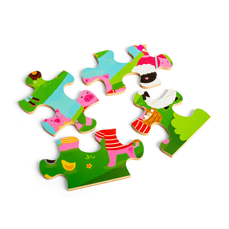 Nursery Rhyme Floor Puzzle 48Pc - ABC School Supplies