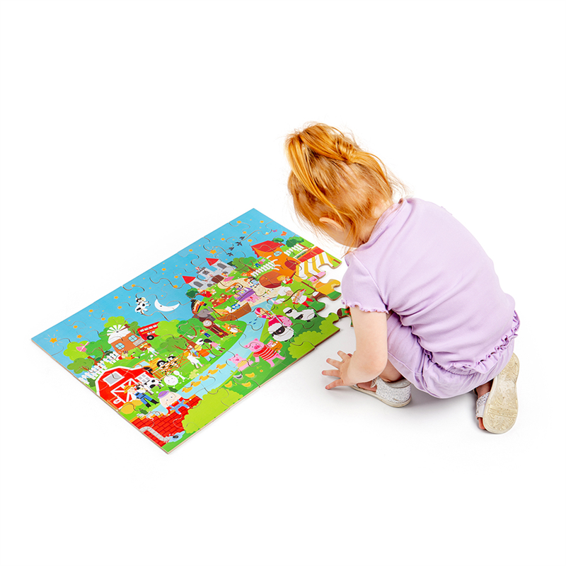 Nursery Rhyme Floor Puzzle 48Pc - ABC School Supplies