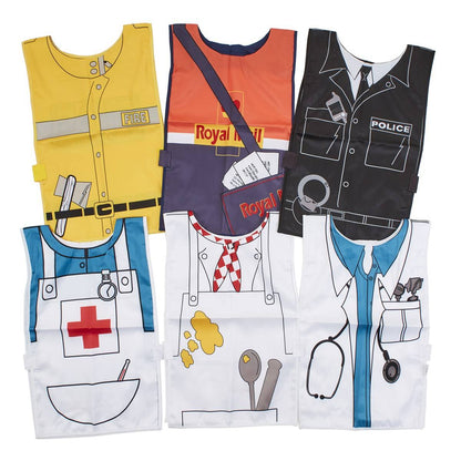 Occupational Tabards Multibuy Offer - Pack Of 12 - ABC School Supplies