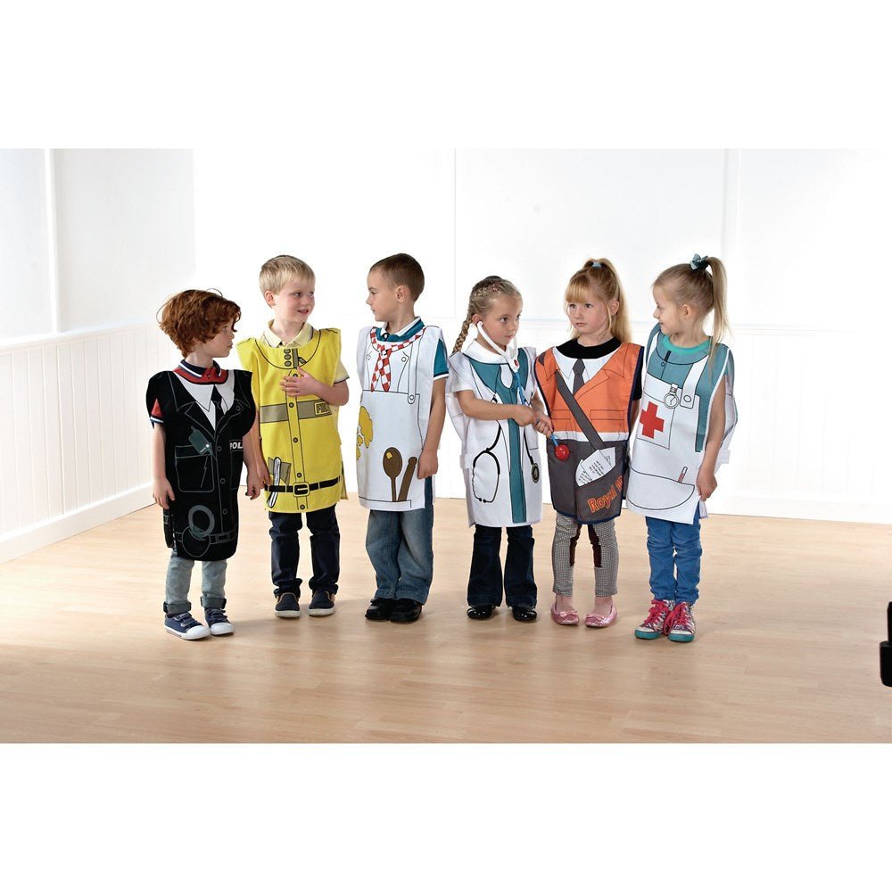 Occupational Tabards Set 1 - Pack of 6 - ABC School Supplies