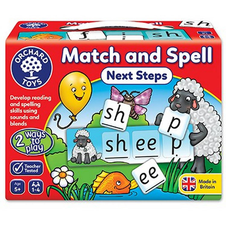 Orchard Toys Match And Spell Next Steps - ABC School Supplies