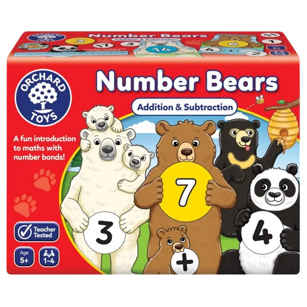 Orchard Toys Number Bears Addition And Subtraction Game - ABC School Supplies