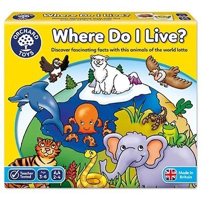 Orchard Toys Where Do I Live? - ABC School Supplies
