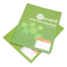 Ormond 40Pg 10mm Sq Junior Sum Copy - Pack Of 20 - ABC School Supplies